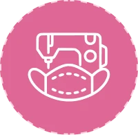 25 years of sewing experience in alterations, embroidery, and custom sewing.