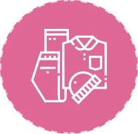 Personalized attention for garments, apparel, accessories, and special projects.